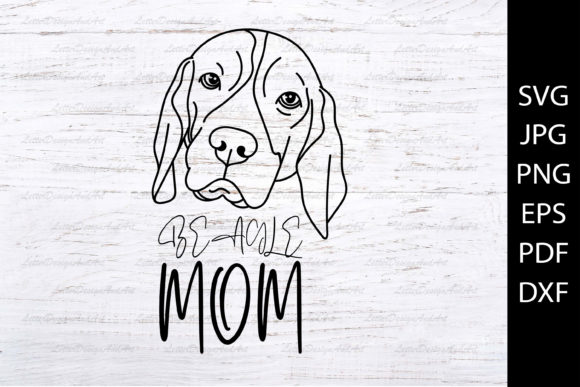 Beagle Dog Mom: Graphics & Illustrations Review
