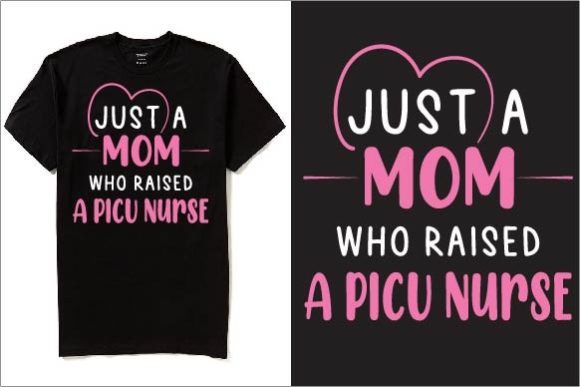 Just a Mom Graphics for T-Shirt Designs