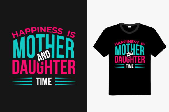 Mothers Typography Tshirt Design: Graphics & Print Templates