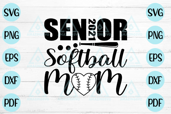 Senior 2021 Softball Mom: Graphics and Illustrations Review